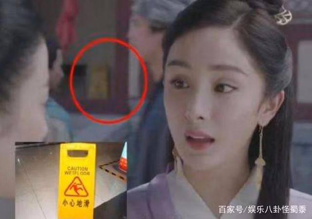 Biển báo cẩn thận trơn trượt cũng không cánh mà bay về thời xưa.