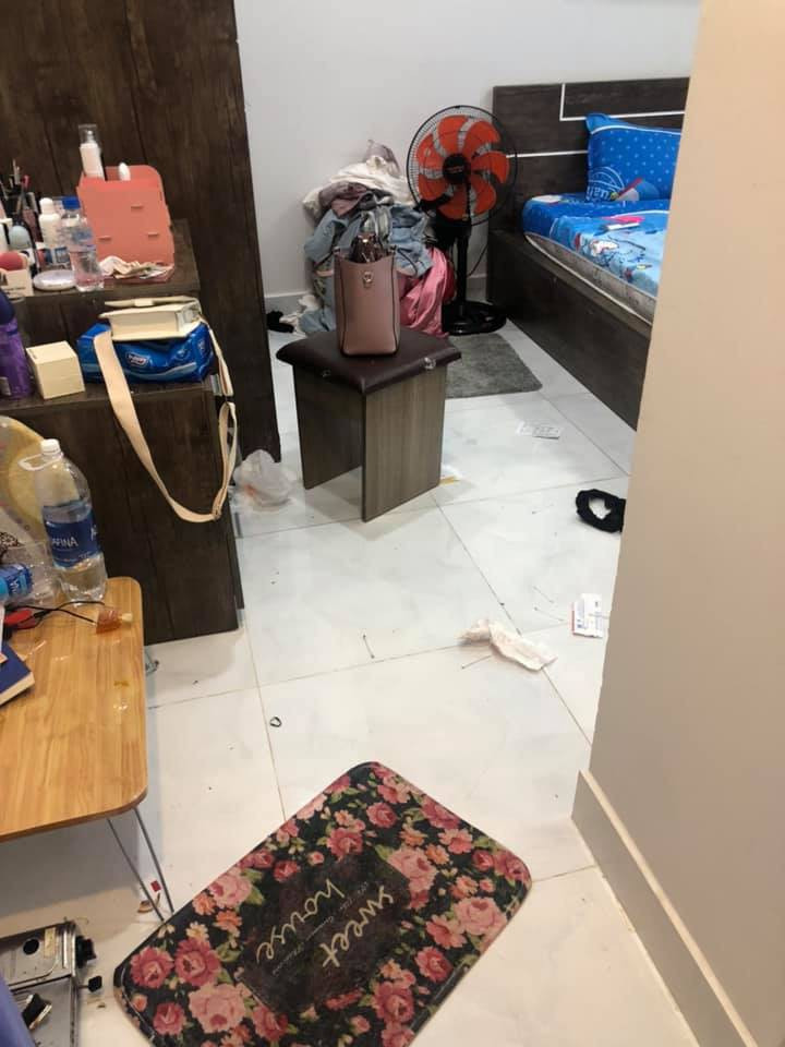 Co gai choang vang vi phong tro nhu bai rac sau 3 ngay ve que