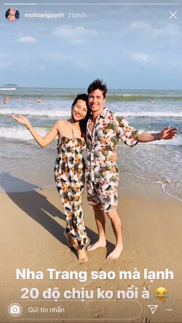 A hau Hoang Oanh chia se cuoc song tan hon ben chong Tay