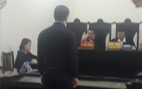 Phiên tòa xét xử vụ án.