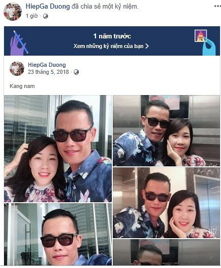 Hau ly hon, Hiep Ga bat ngo chia se lai ky niem cung vo 3