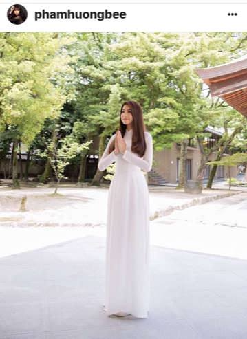 Pham Huong len tieng dap tra anti fan khi bi che bung to