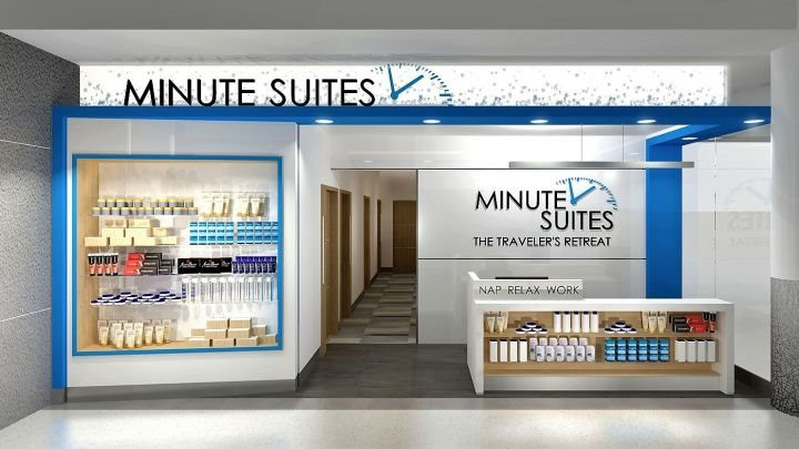 Lối vào phòng ngủ Minuite Suites.