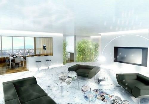 Căn hộ của Kim Soo Hyun gây choáng ngợp bởi thiết kế tinh tế và hiện đại.