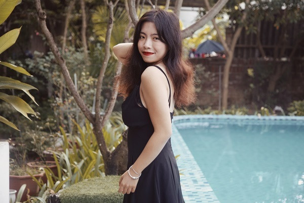 Linh sau khi giảm cân, đã xinh đẹp, tự tin hơn rất nhiều.