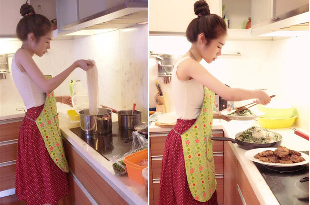 Hot girl Elly Tran tiet lo bi kip cham soc con dep nhu tien nu