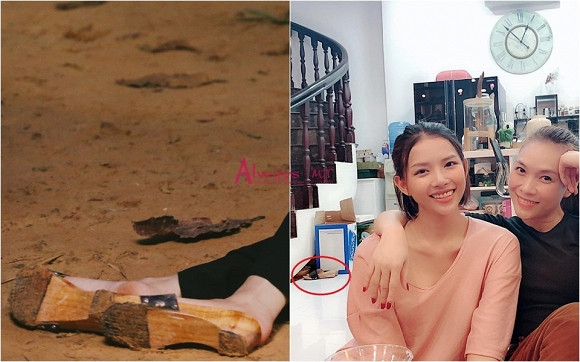 Một fan phát hiện Mỹ Tâm đi đôi guốc trong vòng hai năm vẫn còn mới.