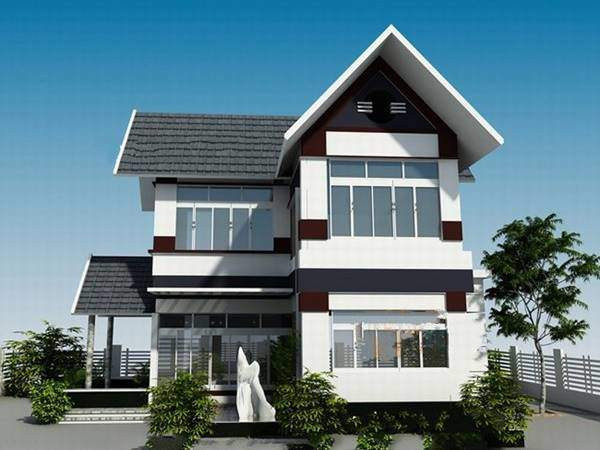 Mẫu nhà có nhiều cách tân, đột phá...