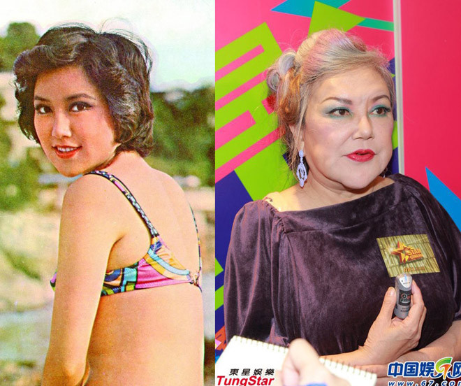 3. Diễn viên Thiệu Âm Âm từng nổi danh cách đây 30 năm khi được biết đến bởi phong cách vô cùng sexy và nhan sắc xinh đẹp. Cô lúc đó được ưu ái gọi là "búp bê" và nhiều mỹ từ khác.