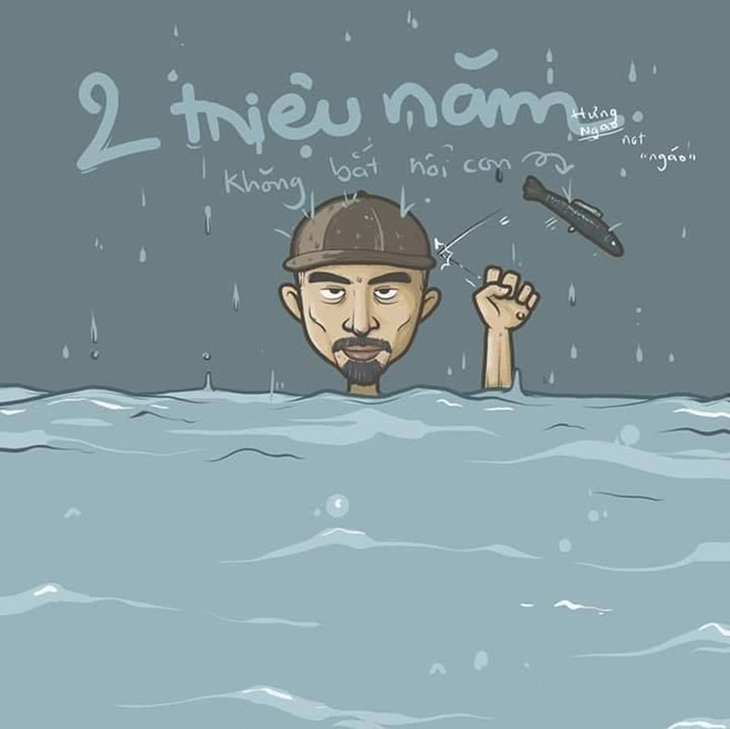 Những ảnh chế mới nhất đang được giọng ca Đưa nhau đi trốn tiếp tục cập nhật thêm trên trang cá nhân. Ảnh: Hưng Ngao.