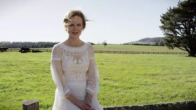 Nicole Kidman và trang trại tại Australia của cô. Ảnh: Hollywood Reporter.