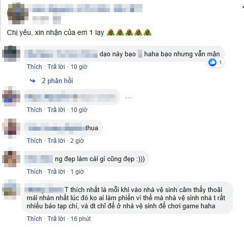 Trước sự "lầy lội vô cực" của Bích Phương, nhiều dân mạng để lại lời cảm thán: "Chị yêu, xin nhận của em một lạy", "thua", ...