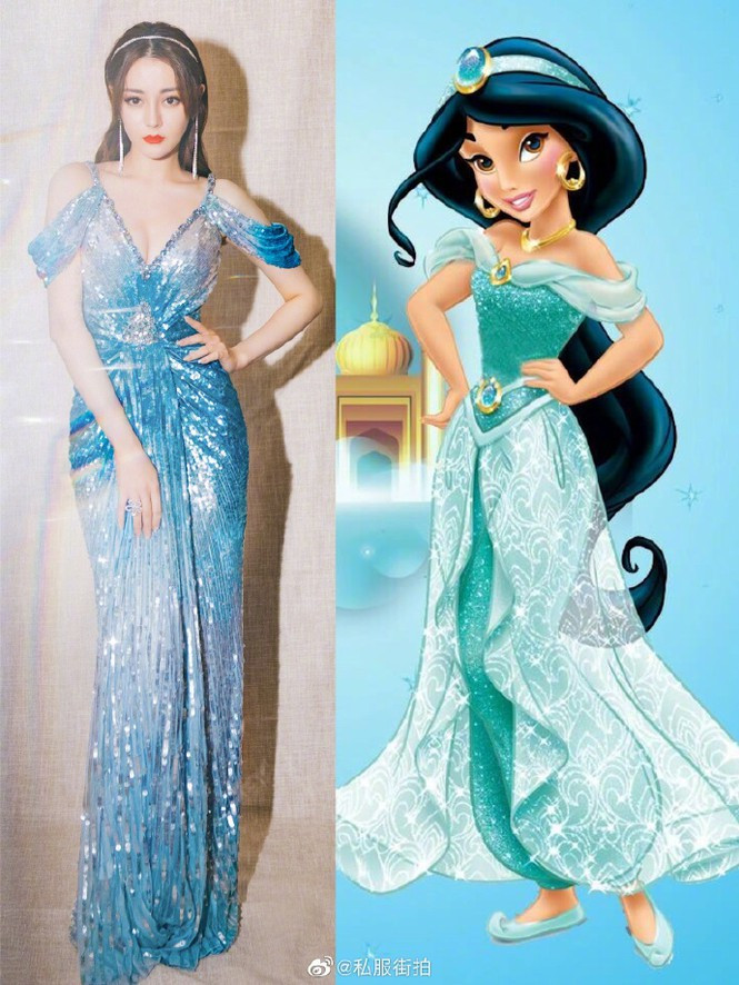 Diện mạo mới của nàng "Phượng Cửu" khiến dân mạng liên tưởng đến công chúa Jasmine - người tình của nhân vật cổ tích Aladin.