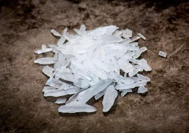 Methamphetamine có giá 120 USD/g (2,7 triệu đồng). Nó còn được biết đến với cái tên dân dã hơn là ma túy đá.