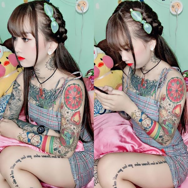 Gai xinh xam minh day dac khien cac chang trai cung hot hoang