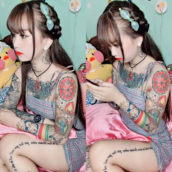 Gai xinh xam minh day dac khien cac chang trai cung hot hoang