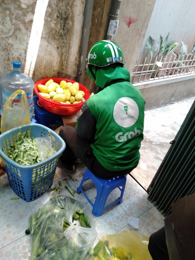 Anh chang Grab khien dan mang 