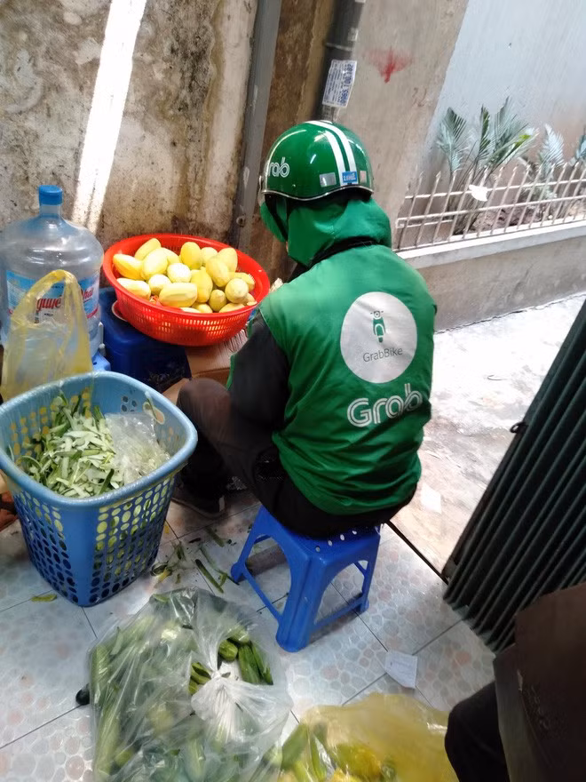 Anh chang Grab khien dan mang 