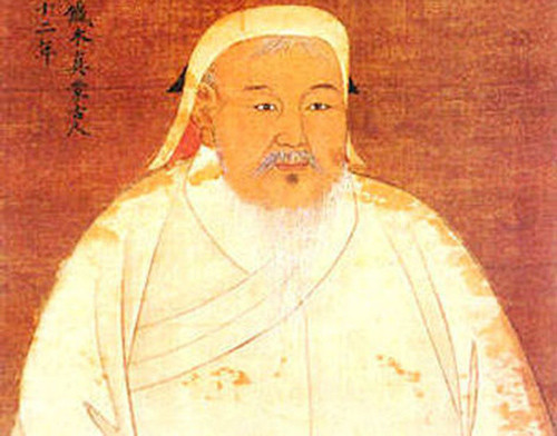 Di ảnh Thành Cát Tư Hãn.