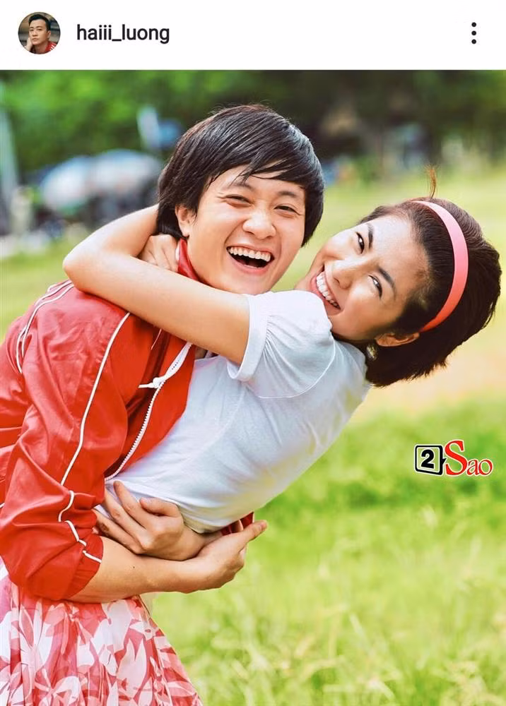 Tài khoản của Lương Mạnh Hải không quá phức tạp: "haiii_luong".