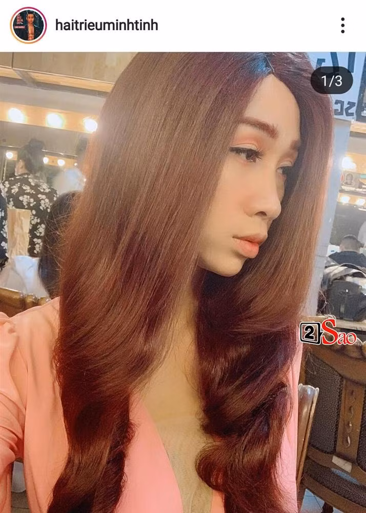 Có lẽ Hải Triều đang nuôi khát vọng trở thành minh tinh, nên tài khoản cũng thể hiện rõ mục đích đó: "haitrieuminhtinh".