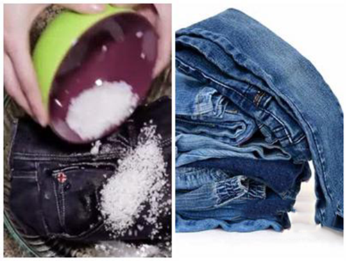 Do muoi vao quan jean khi giat de nhan ket qua bat ngo