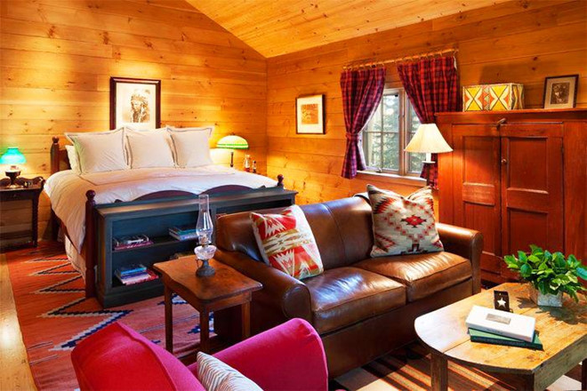 Nội thất bên trong ngôi nhà dùng để tiếp đón bạn bè. Ảnh: Sotheby's International Realty Telluride.