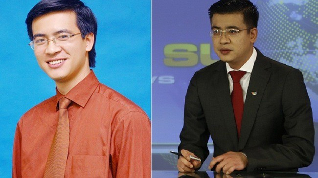Quang Minh: Anh lần đầu được khán giả biết đến rộng rãi sau chương trình Chào buổi sáng. Anh cũng dẫn cả tin thể thao. Từ những năm 2000-2015, anh dẫn bản tin thời sự 19h của VTV.