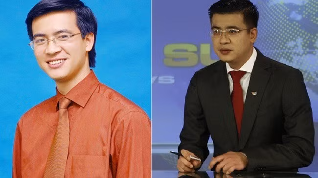 Quang Minh: Anh lần đầu được khán giả biết đến rộng rãi sau chương trình Chào buổi sáng. Anh cũng dẫn cả tin thể thao. Từ những năm 2000-2015, anh dẫn bản tin thời sự 19h của VTV.