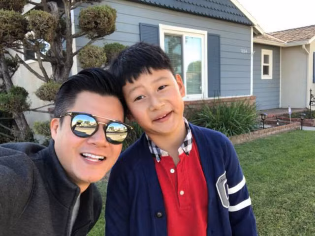 Chiem nguong can nha trieu do cua con trai Quang Dung