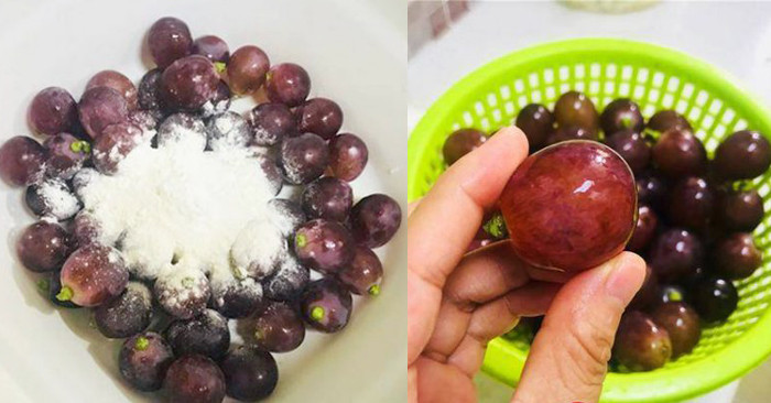 Dung nguyen lieu nay ngam nho, sau 10 phut lien sach bach hoa chat