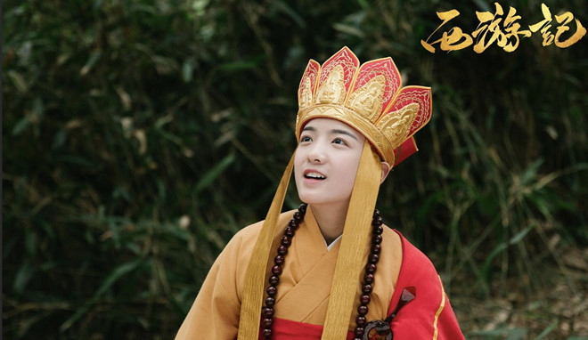 Vẻ dễ thương của Đường Tăng 13 tuổi trong 'Tây du ký' phiên bản nhí Ve de thuong cua Duong Tang 13 tuoi trong 'Tay du ky' phien ban nhi
