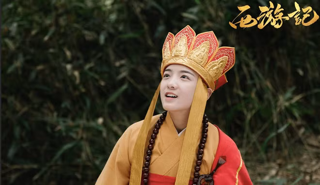 Ve de thuong cua Duong Tang 13 tuoi trong 'Tay du ky' phien ban nhi