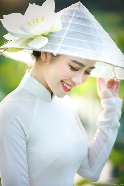 Bố mẹ của Ly là giáo viên nên cô cảm thấy mình thực sự may mắn.