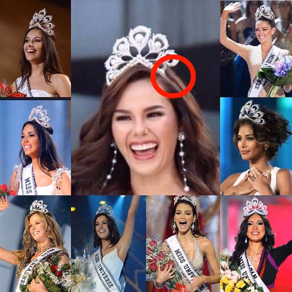 Catriona Gray cũng là Hoa hậu Hoàn vũ đầu tiên làm vỡ chiếc vương miện này.