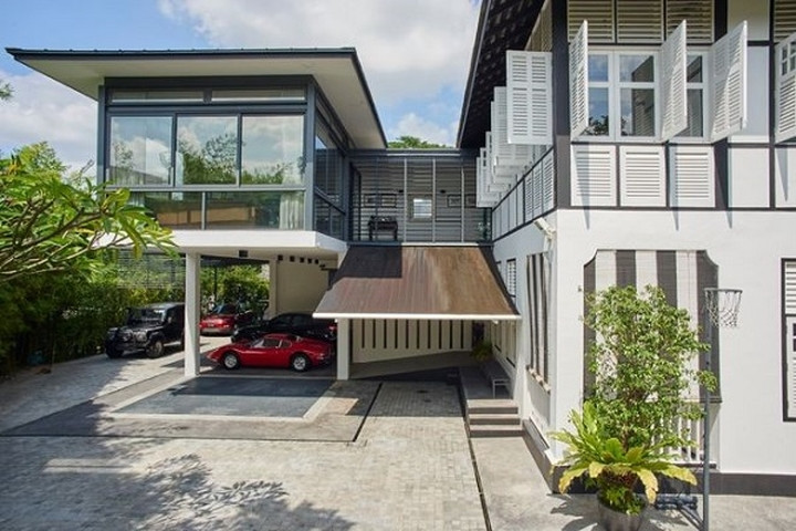 Gara cho bộ sưu tập xe cổ: Giới siêu giàu luôn cần không gian để chứa những bộ đồ chơi lạ mắt, đắt tiền.