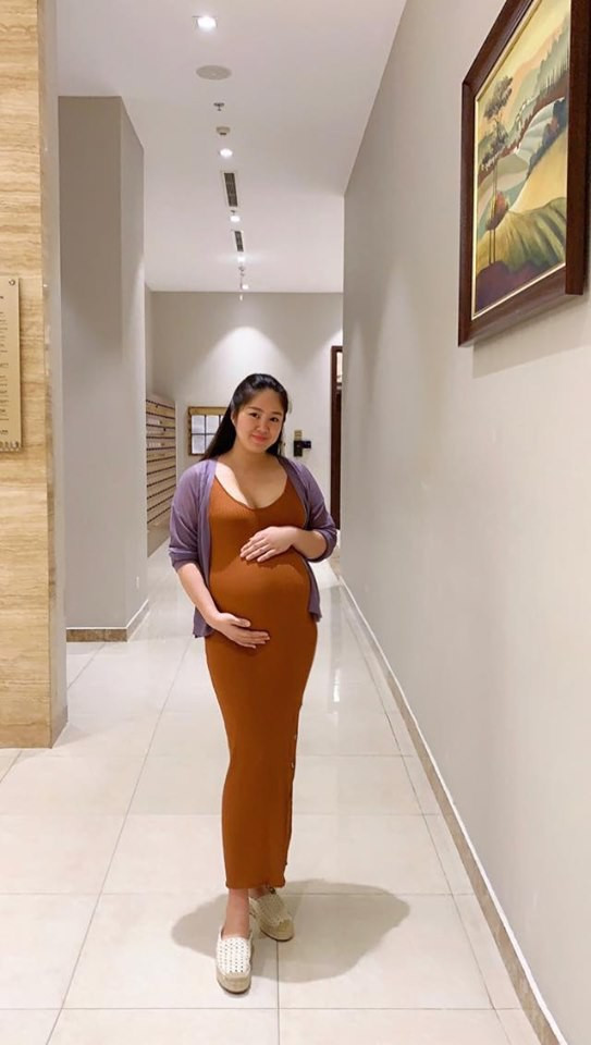 Ong xa noi loi ngot ngao dong vien Le Phuong nang ne mang bau thang thu 7