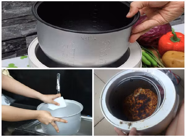 Noi com dien hong nhanh chong vi thoi quen thuong gap nay