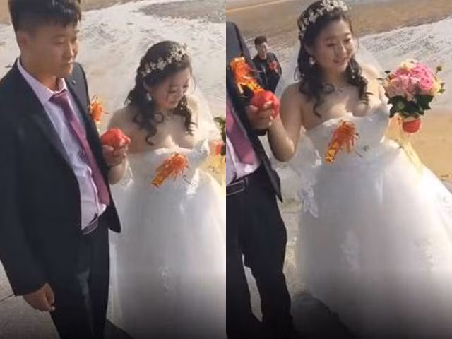 3 co dau mac vay tre nhu sap roi ra den noi 