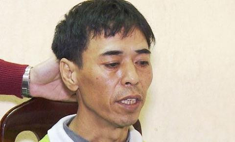 Nghi can Lê Văn Cẩn đang bị tạm giữ.