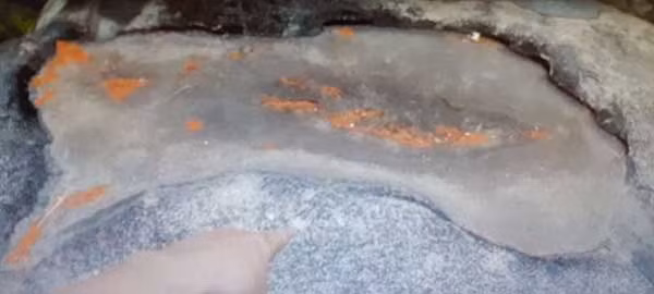 Bàn chân tiên khi không đọng nước.