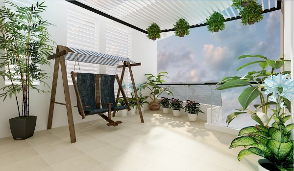 Ban cong - Chia khoa vang giup gia chu hut tai loc