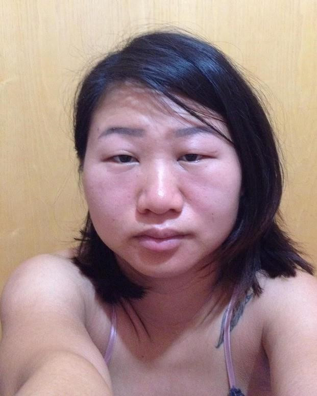 Co gai khoe anh truoc va trong khi mang bau 'khong giong mot nguoi'-Hinh-2