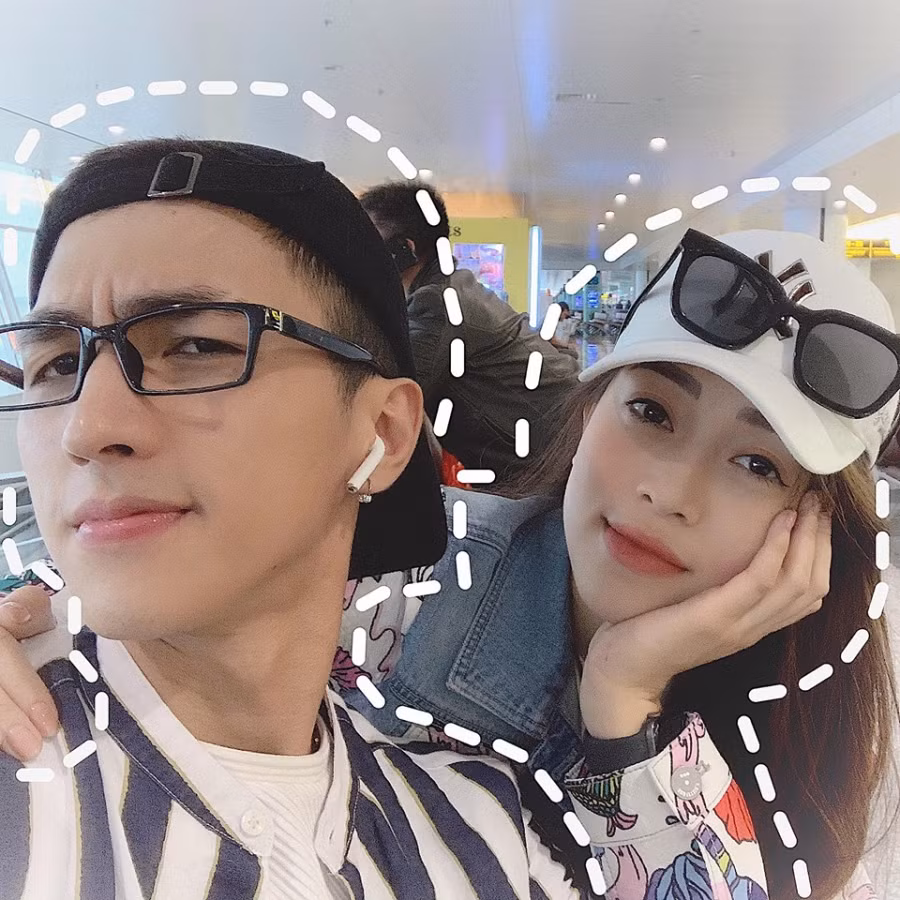 Binh An va A hau Phuong Nga cung nhau di du lich, deo nhan doi tinh tu