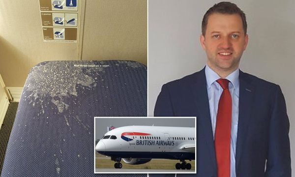 Trieu phu than 'kinh tom' khi ngoi tren ghe dinh bai non suot chuyen bay