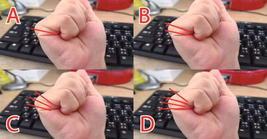 Nam ban tay roi dem duong chi doan van menh giau sang