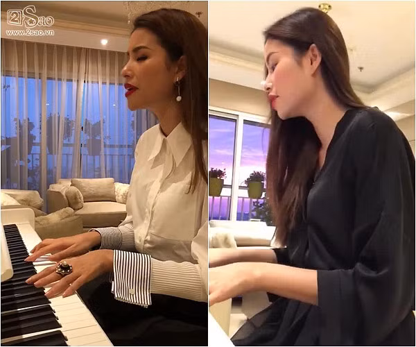 Ly do Hoa hau Pham Huong bat ngo ban cay dan piano ky niem-Hinh-2