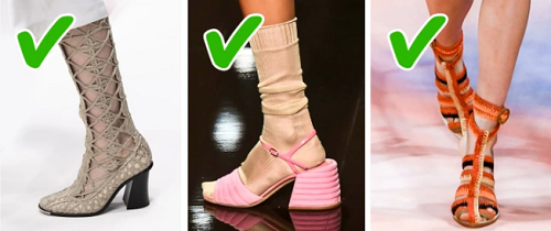 Theo thời gian, xu hướng kỳ lạ này dần được thay thế bằng những đôi giày với nhiều chi tiết đồ sộ, thú vị. Những đôi sandal “phình to” giúp mang lại vẻ ngoài cá tính, sự thoải mái đang ngày càng được đánh giá cao.