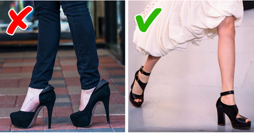  Giày gót nhọn không vững. Những đôi giày gót nhọn tôn dáng nhưng khiến không ít chị em phải rơi nước mắt vì đau đớn. Từ năm 2020, bên cạnh việc chăm chút vẻ ngoài, các nhà thiết kế có xu hướng hướng tới sự thoải mái cho người dùng. Vì lý do này, nhiều mẫu giày cao gót rộng xuất hiện, được chị em hưởng ứng.