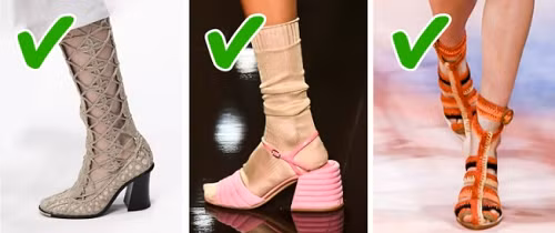 Theo thời gian, xu hướng kỳ lạ này dần được thay thế bằng những đôi giày với nhiều chi tiết đồ sộ, thú vị. Những đôi sandal “phình to” giúp mang lại vẻ ngoài cá tính, sự thoải mái đang ngày càng được đánh giá cao.